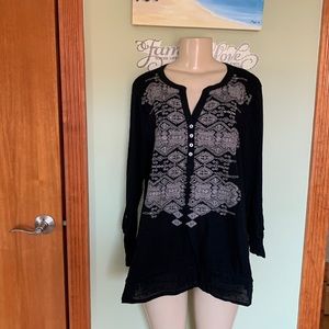 Two blouses with the same style